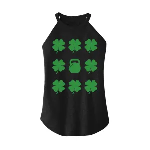Shamrocks and Kettlebells Rocker Tank