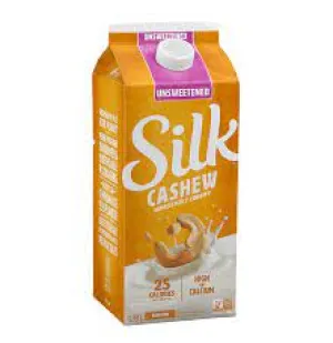 Silk Cashew Milk Unsweetened  1.89L
