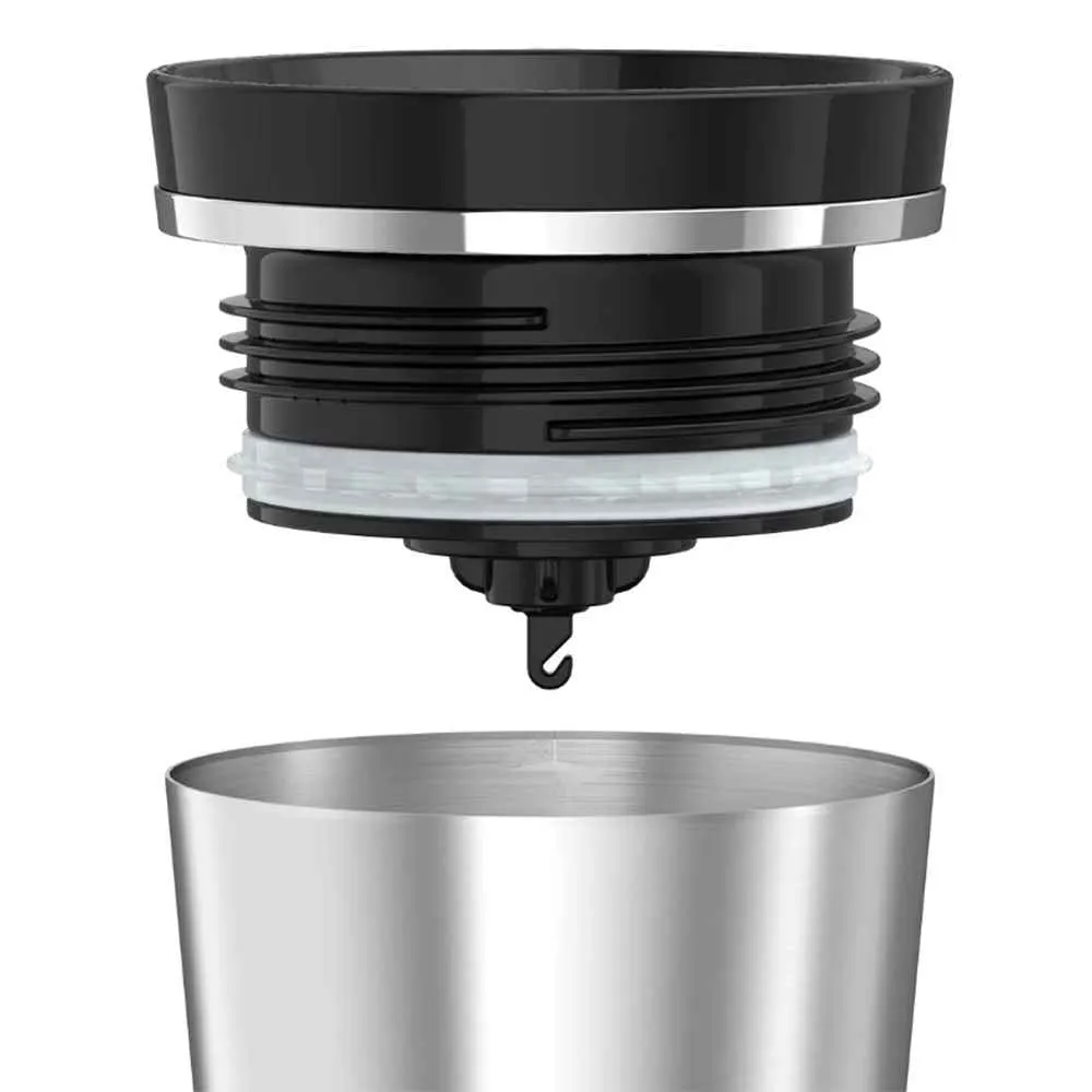 Sipp Vacuum Insulated Travel Tumbler - 16 oz. - Stainless Steel