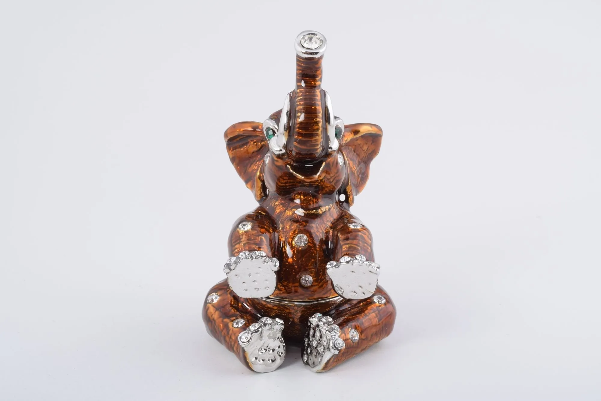 Sitting Brown Elephant