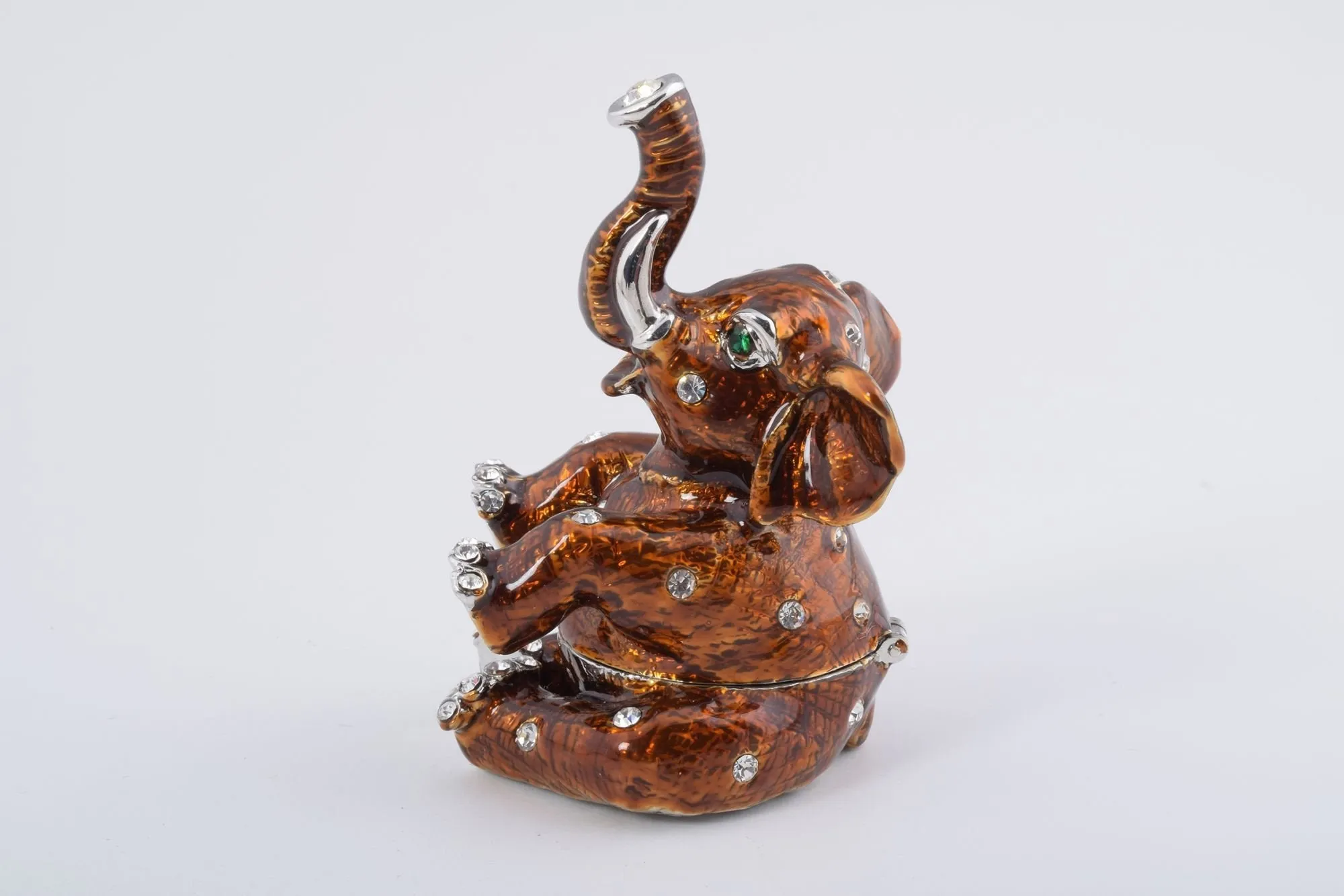 Sitting Brown Elephant