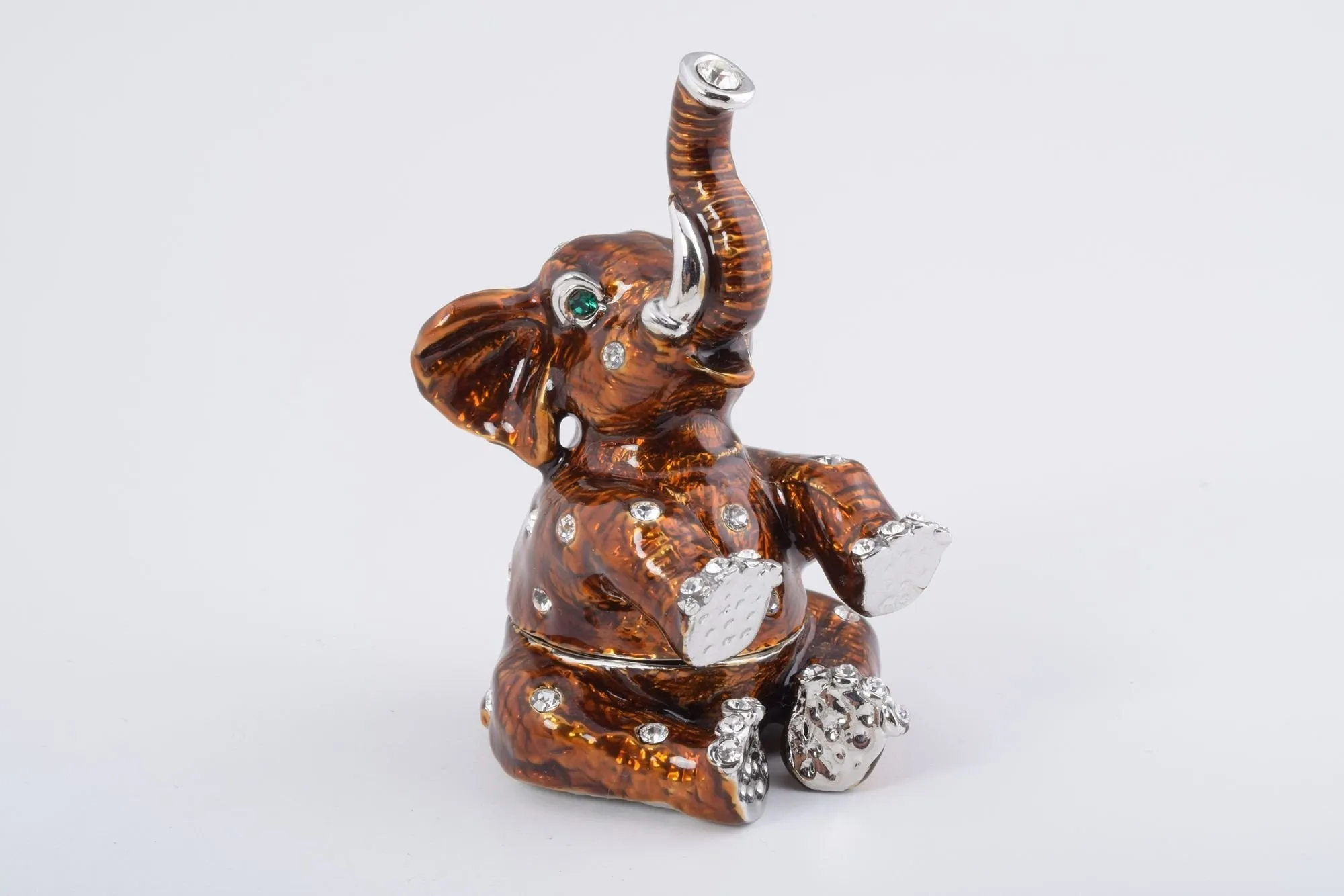 Sitting Brown Elephant