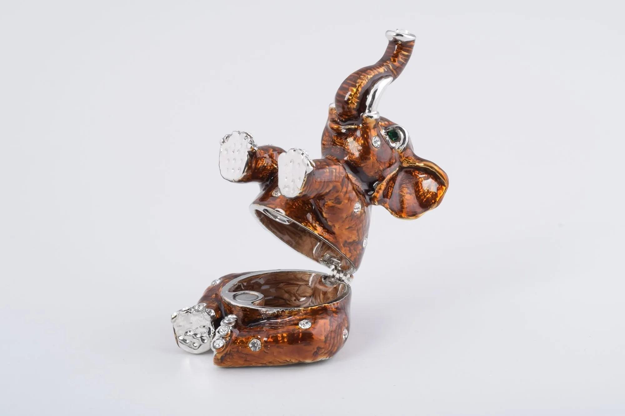 Sitting Brown Elephant
