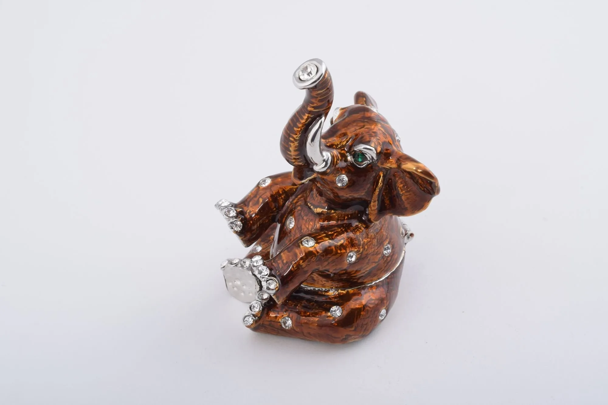 Sitting Brown Elephant