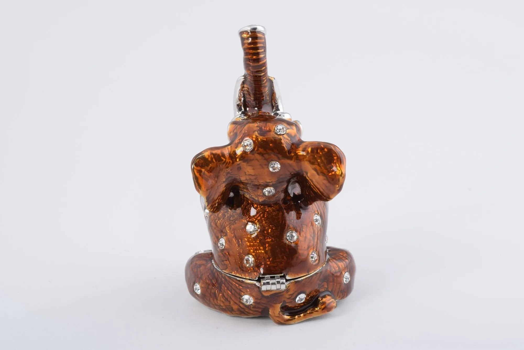 Sitting Brown Elephant