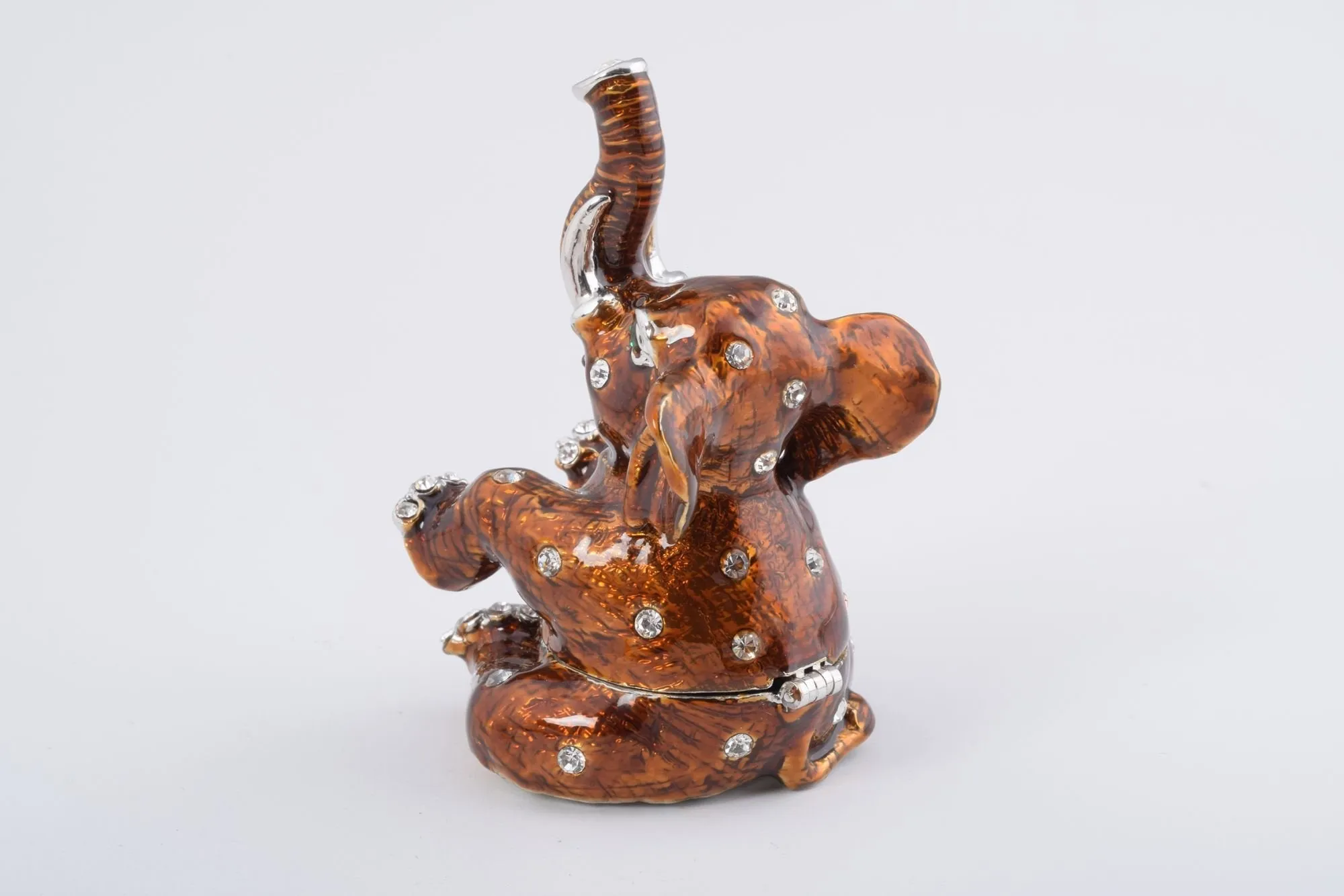 Sitting Brown Elephant