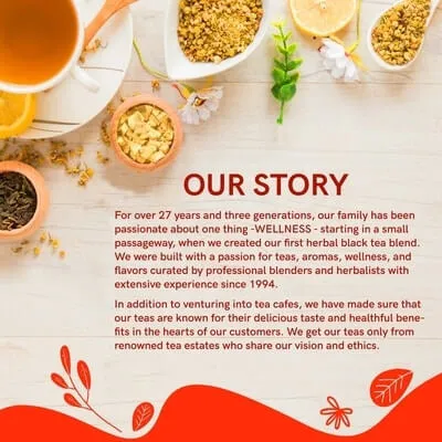 Skin & Hair Gift Box - Tea Gift Set (100 Grams Loose)