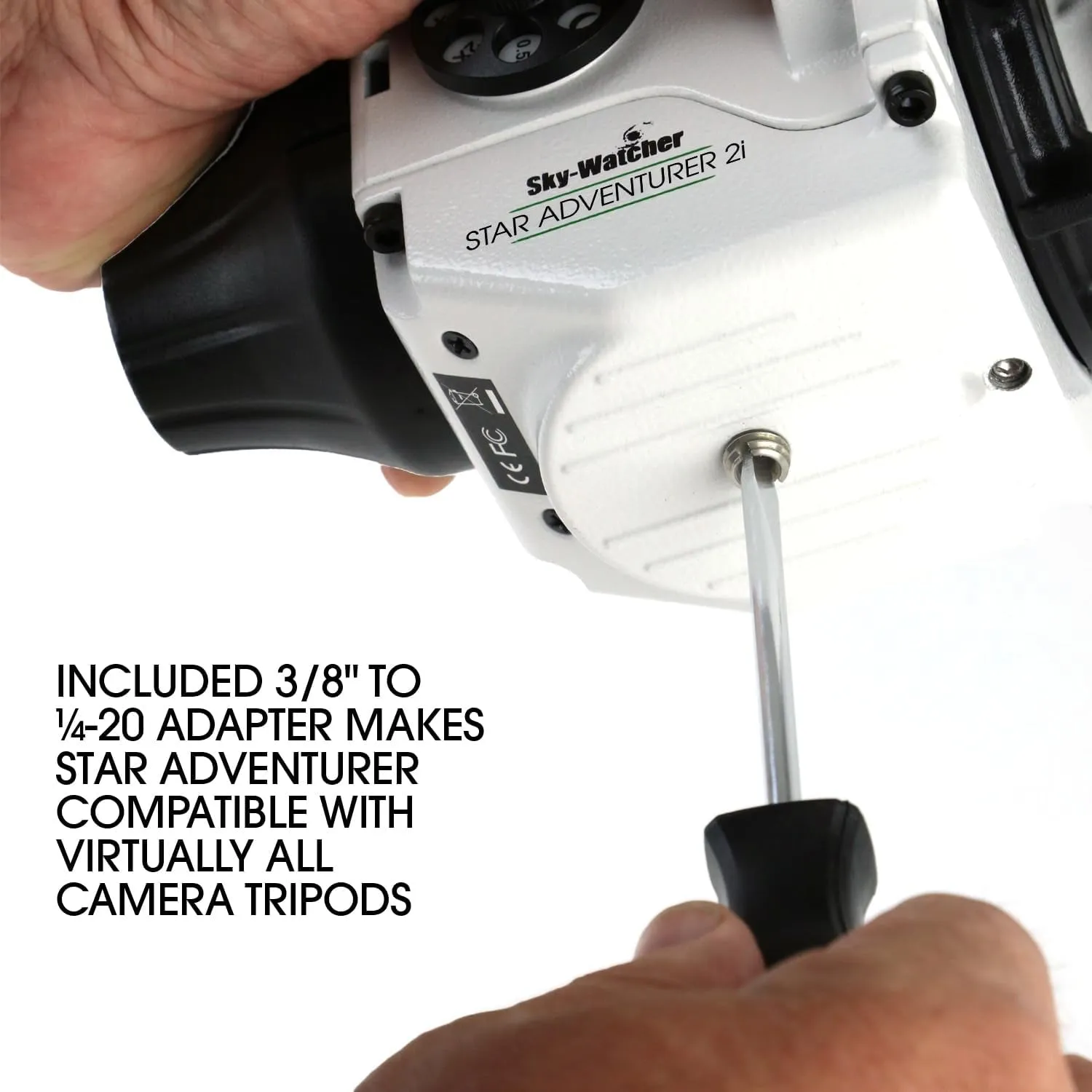 Star Adventurer 2I Pro Pack – Motorized DSLR Night Sky Tracker Equatorial Mount for Portable Nightscapes, Time-Lapse and Panoramas – Wi-Fi App Camera Control – Long Exposure (S20512)