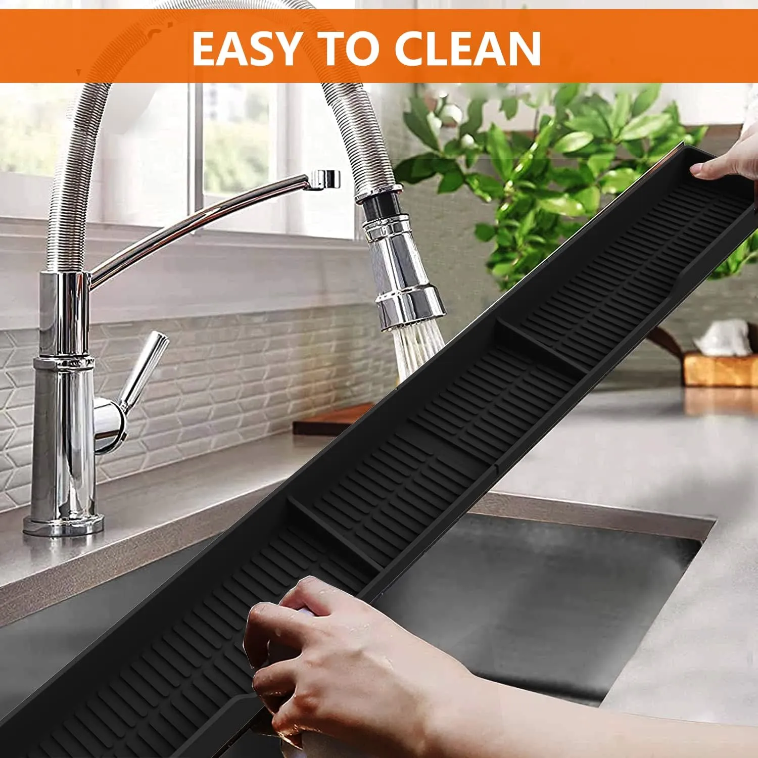 Stove Top Shelf 30" Silicone Magnetic Shelf for Stove 3 Functional Partitions