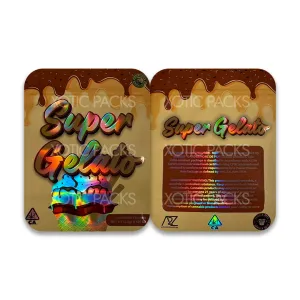 Super Gelato (Sundae) Mylar Bag 3.5 Grams | Ziplock Baggies
