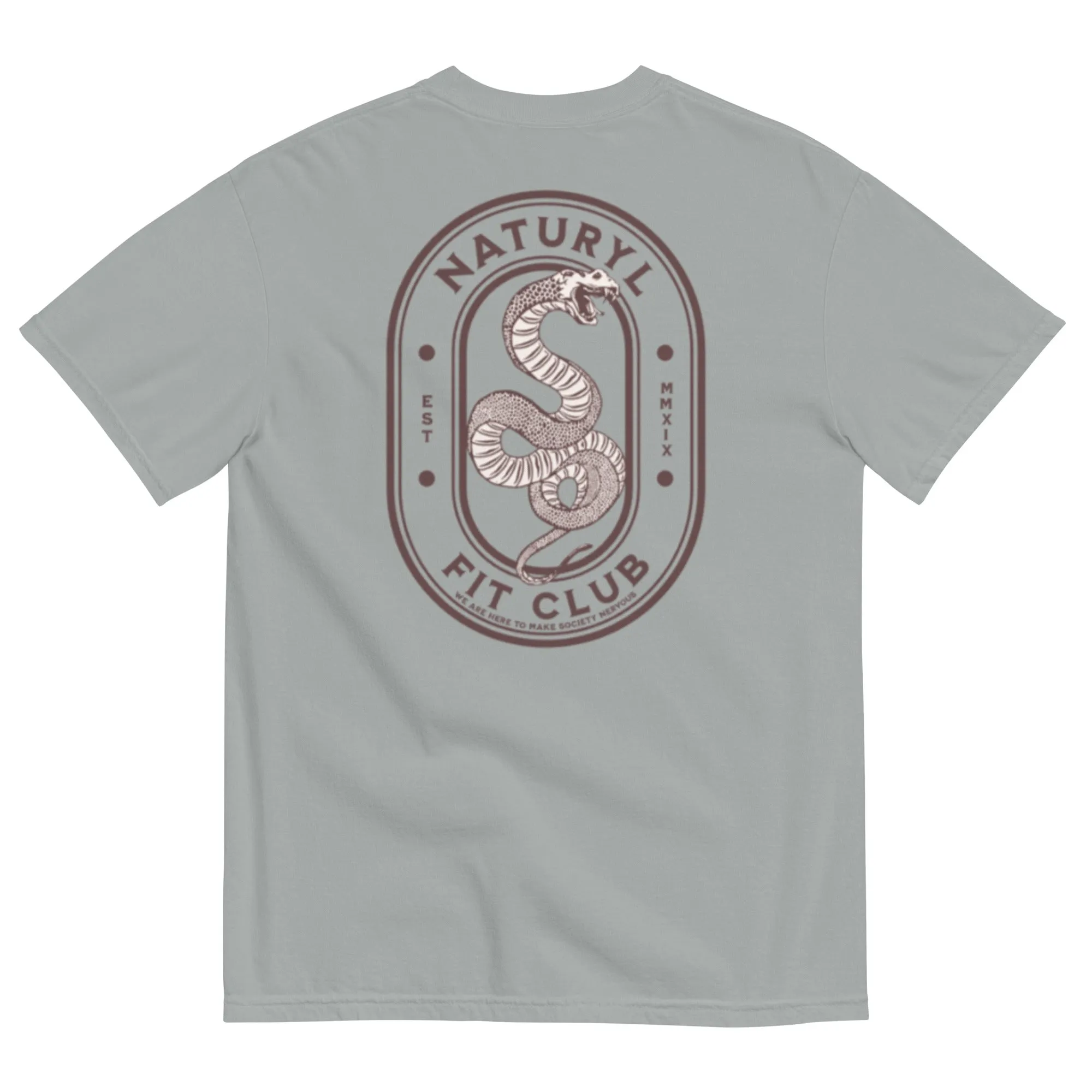 THE NATURYL FIT CLUB SNAKE TEE