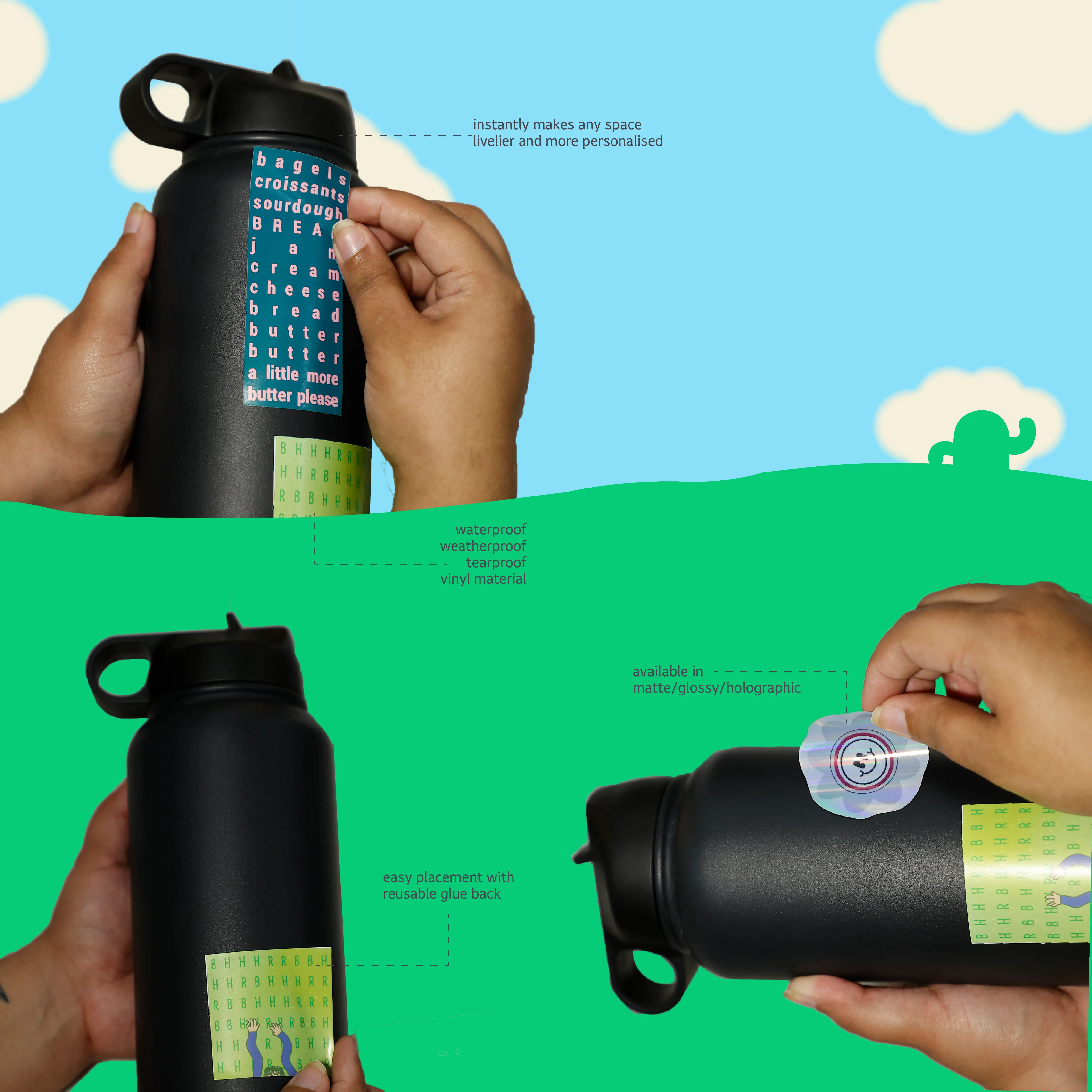 the people watching sticker pack