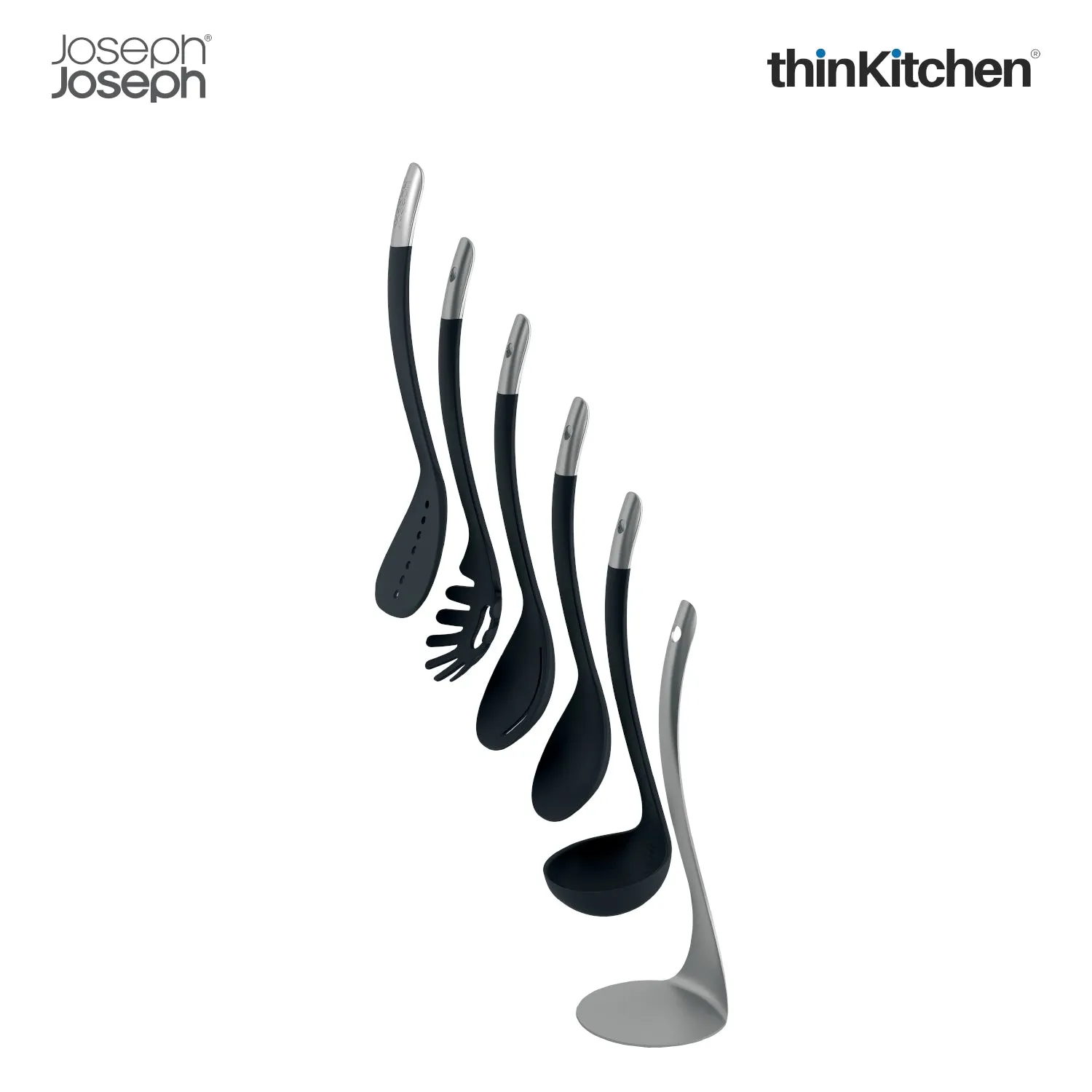 thinKitchen™ Joseph Joseph Nest 5-piece Utensils Set - Grey