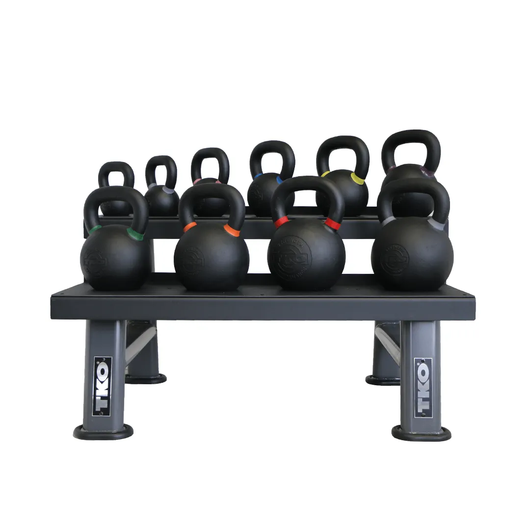 TKO 2 Tier Kettle Bell Rack 859KR