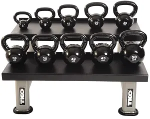 TKO 2 Tier Kettle Bell Rack 859KR