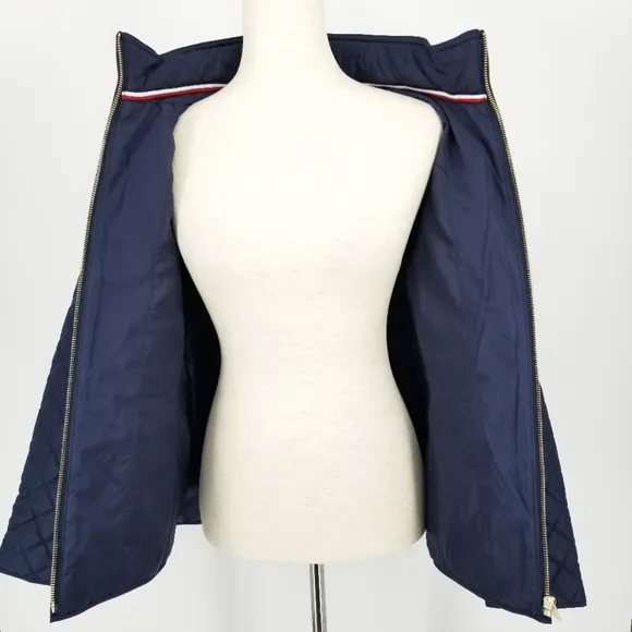Tommy Hilfiger Navy Quilted Jacket Size Medium NWT