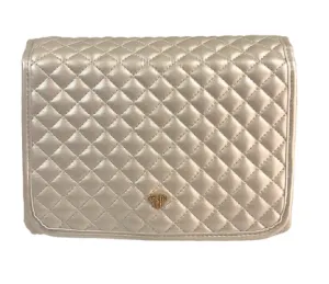 Travel Bags -  Classic Toiletry Case in Pearl Quilted
