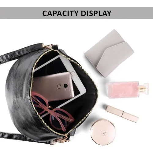 Travel Fanny Pack Metallic Color Phone Waist Packs