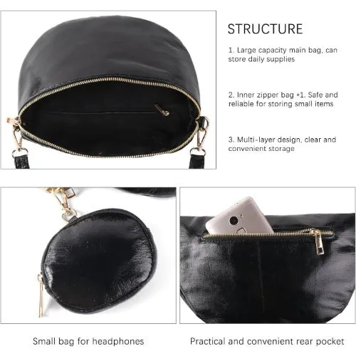 Travel Fanny Pack Metallic Color Phone Waist Packs