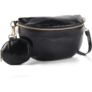 Travel Fanny Pack Metallic Color Phone Waist Packs