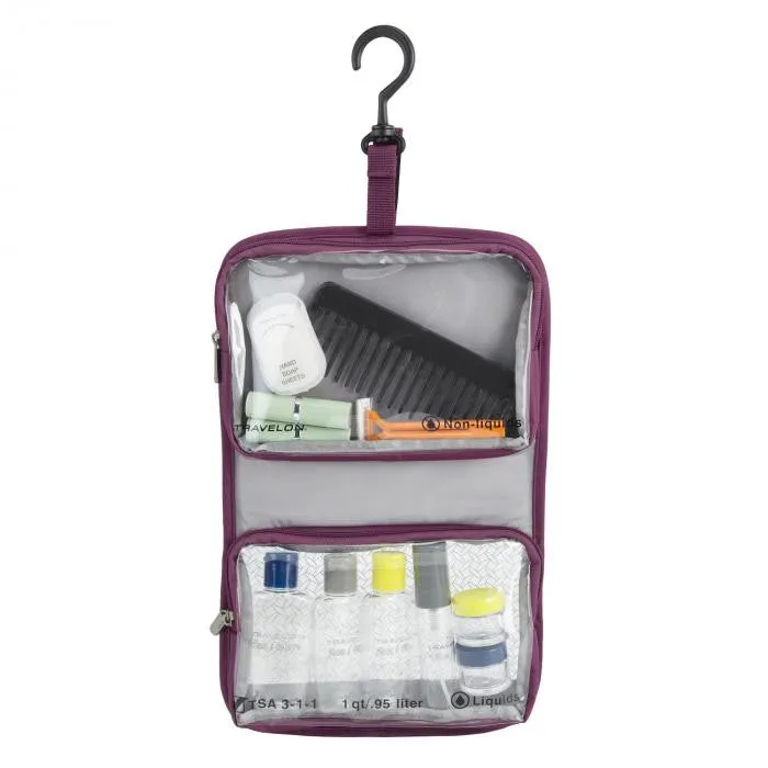 Travelon  Wet/Dry 1 Quart Bag with Plastic Bottles