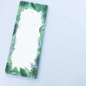 Tropical Vibes Magnetic Notepads For Fridge