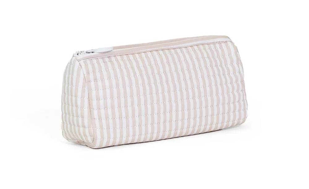 TRVL Quilted Bag - Pimlico Stripe Sand - Pochette