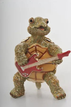 Turtle Playing the Guitar