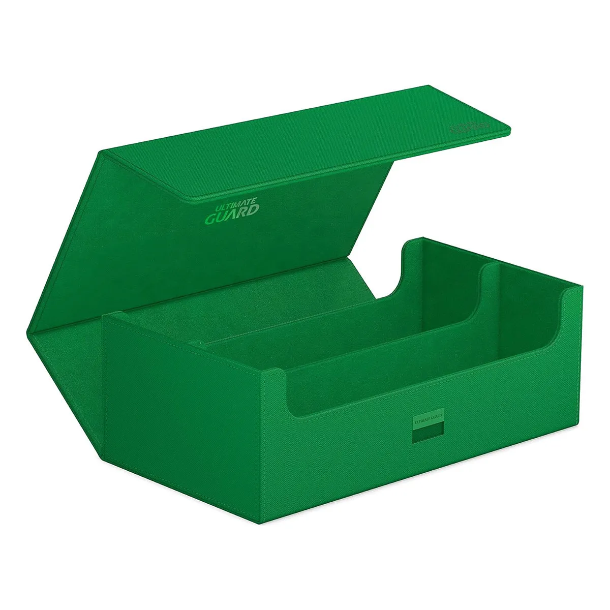 Ultimate Guard Arkhive Flip Case 800  Standard Size XenoSkin Monocolour Green Deck Box