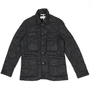 Universal Works Quilted Bakers Jacket Black Medium