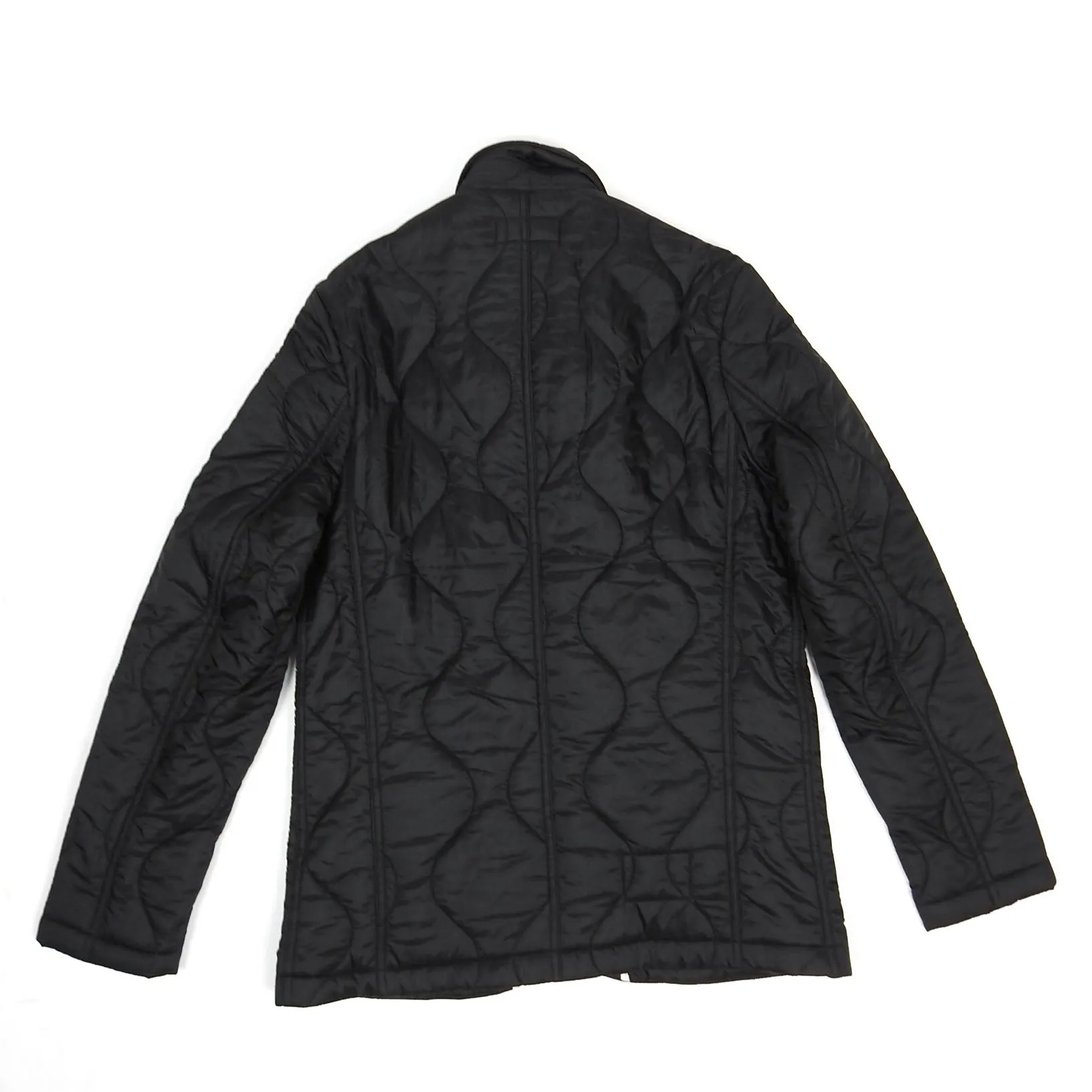 Universal Works Quilted Bakers Jacket Black Medium