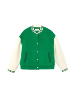 Varsity Jacket - Green Chalk