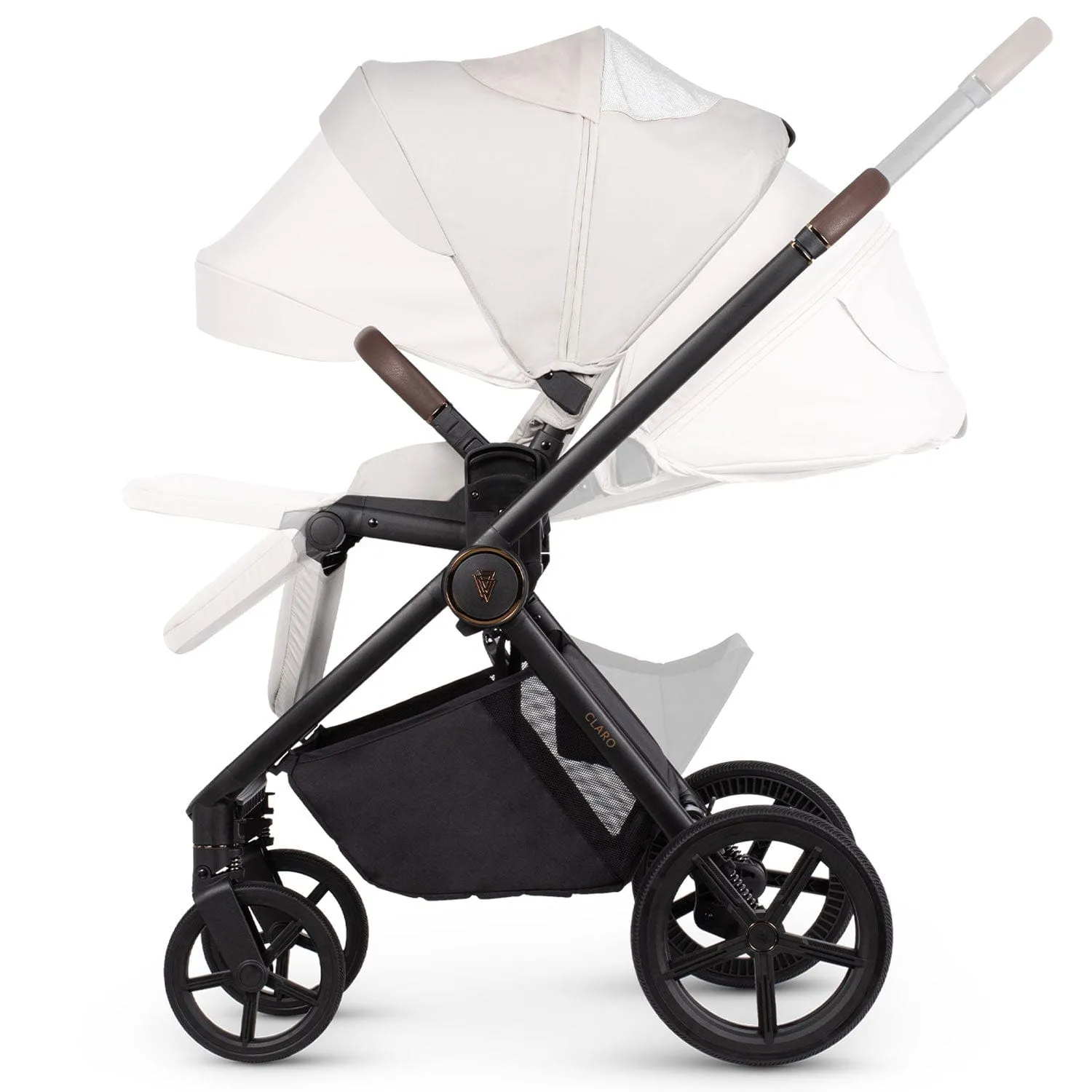 Venicci Claro 2 in 1 Pram in Vanilla