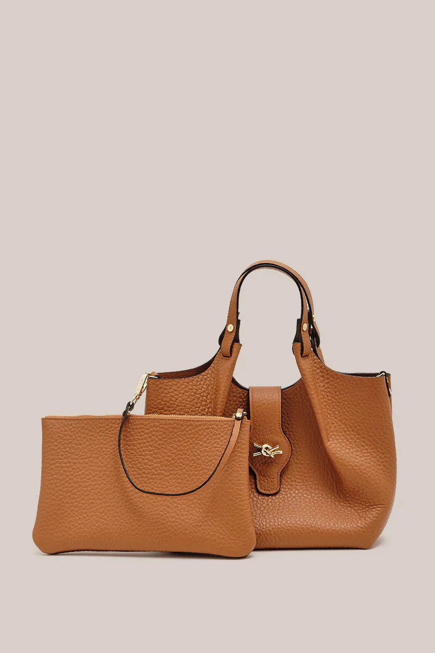 Vestirsi Grace Small East West Tote Tan