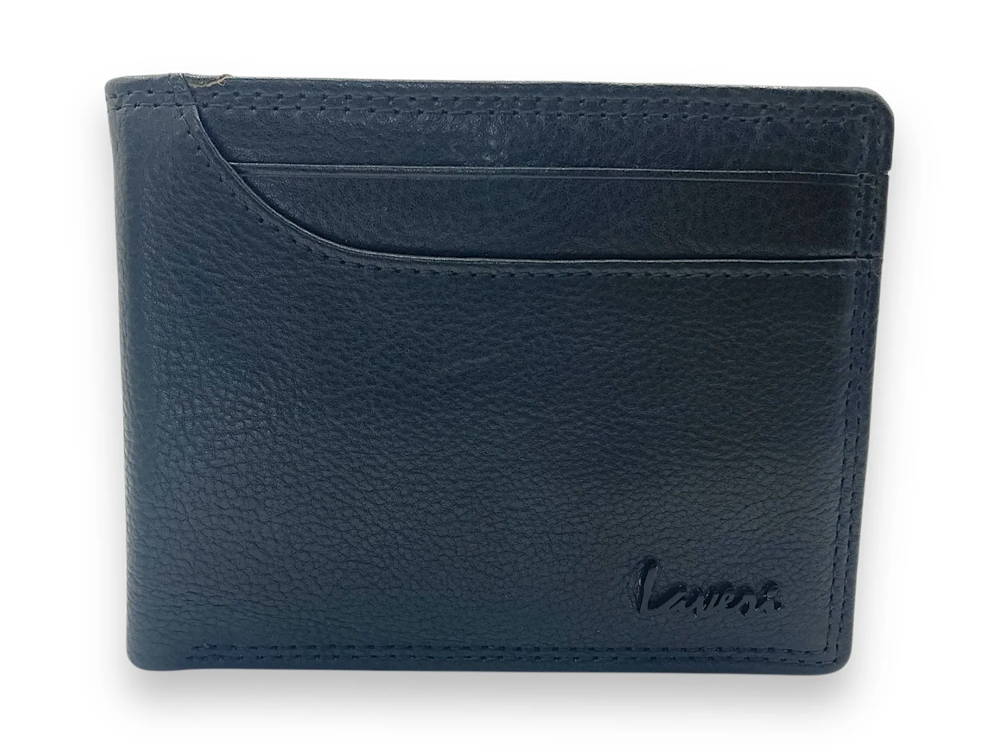 VIP - RFID Card & Coin Wallet, Mens Bifold Wallet, Inside Zip # 4094CP