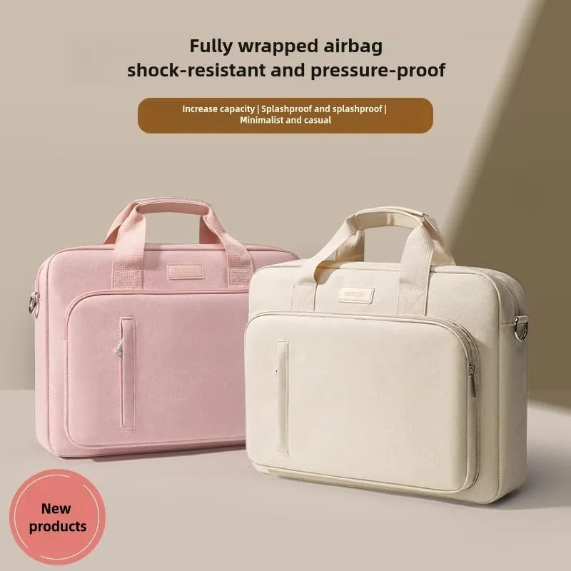 Waterproof Laptop Bag Case - Fits 13.3", 14", 15.6", 17.3" Laptops & MacBook Air/Pro - Shoulder Handbag Briefcase