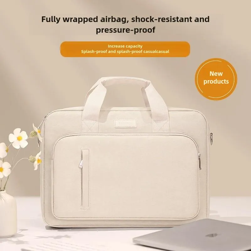 Waterproof Laptop Bag Case - Fits 13.3", 14", 15.6", 17.3" Laptops & MacBook Air/Pro - Shoulder Handbag Briefcase