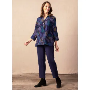 Women's Habitat Falling Leaves Express Travel Tunic Midnight