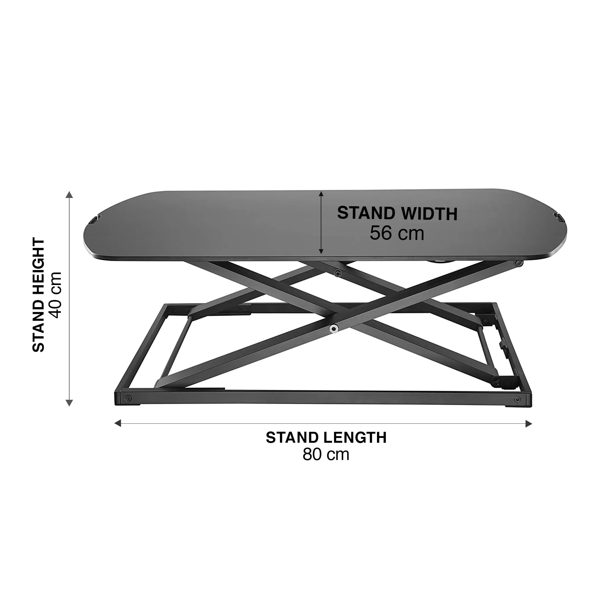 WorkStore Defianz Standing Desk, Adjustable Height, Sleek