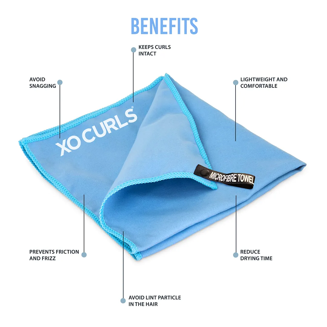 XO Curls 219 GSM Microfiber Hair Towel