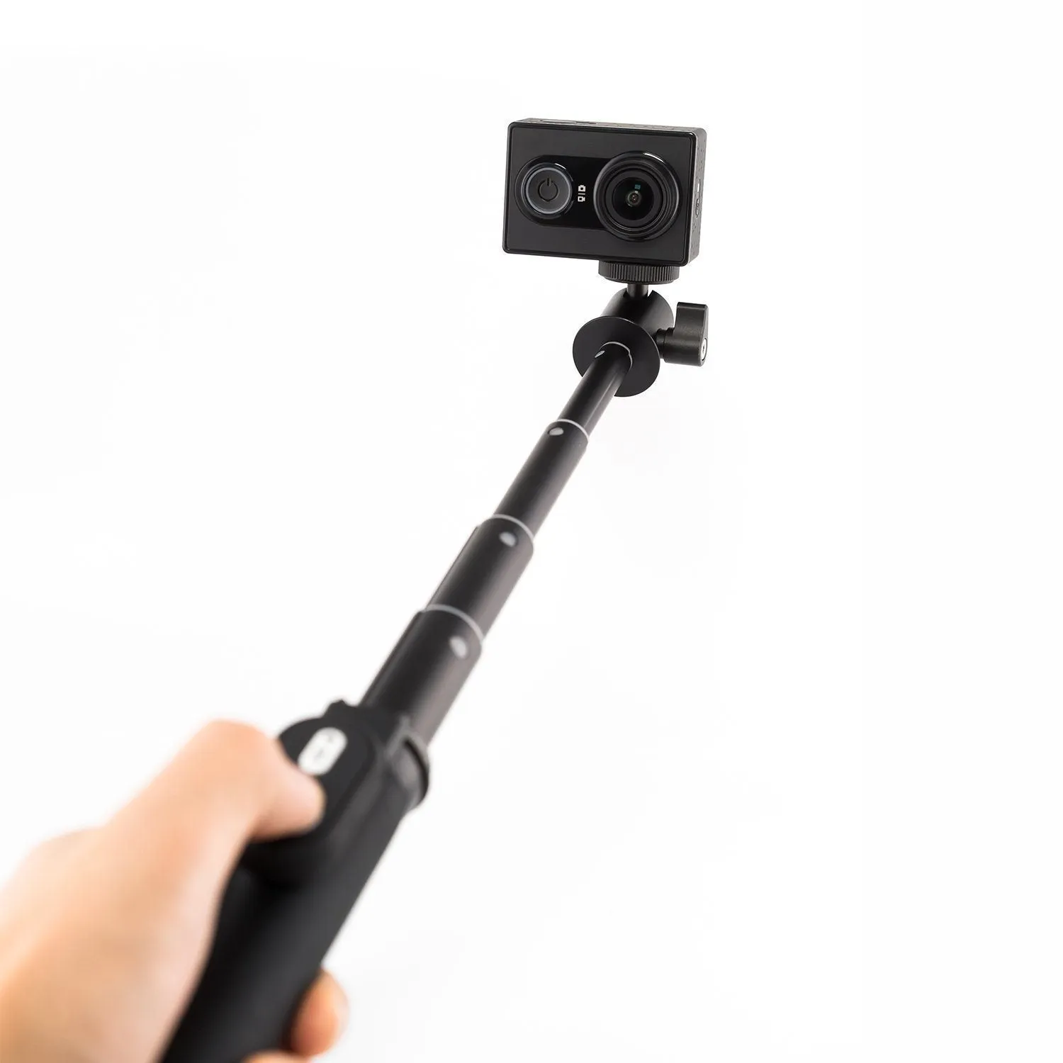 Yi 4k Action Camera Selfie Stick and Bluetooth Remote (Black)